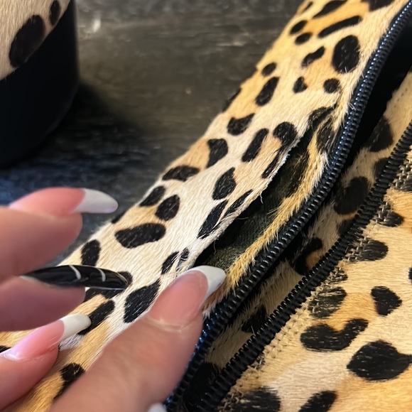 Animal print, heeled booties - Picture 11 of 16